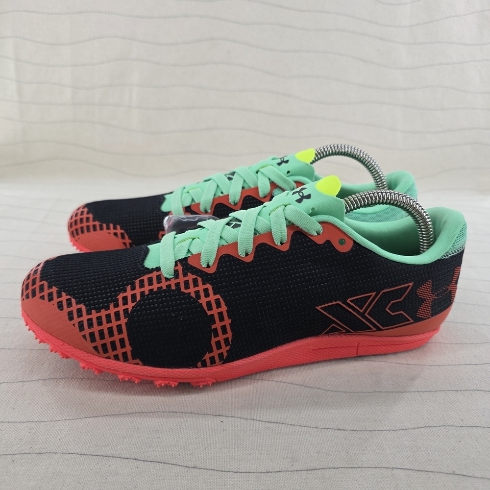 Under Armour Unisex UA Brigade XC 2 Cross Country Spikes 3025462-002 - M 8/W 9.5 - Picture 2 of 11